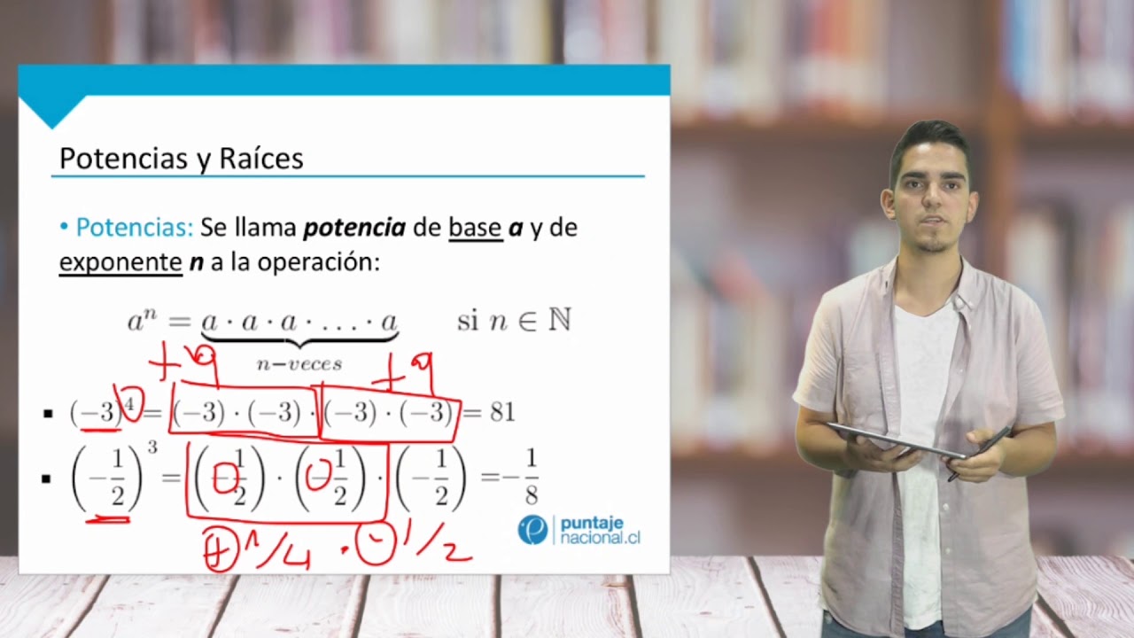 Matemática - Potencias y Raíces - Clase N°5 2019 clases online gratis