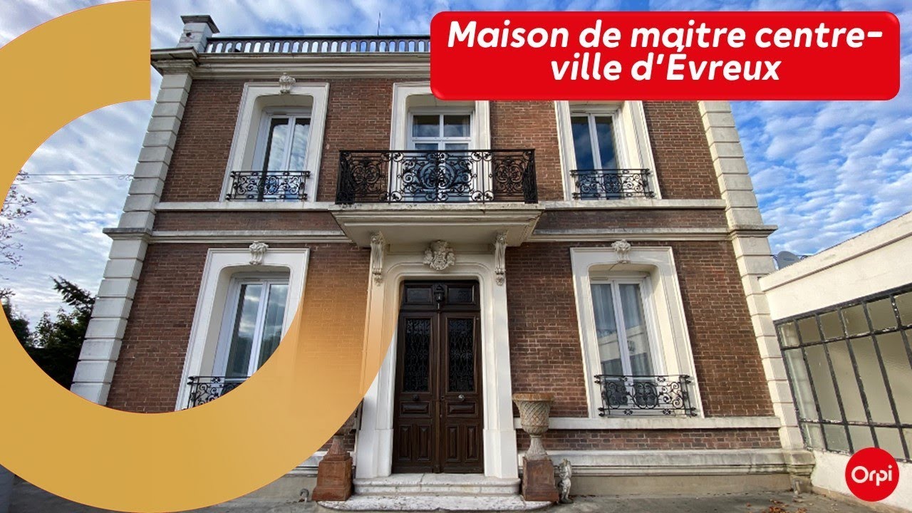 À VENDRE - Maison bourgeoise Évreux centre - 200m² - 7p/5ch (visite commentée)