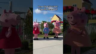 Peppa Pig And Family At Peppa Pig Theme Park