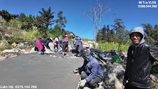 Tiến Độ Bà Con Thôn Sảng Chải B Làm Đường Đoàn Kết.mí Tủa Vlog