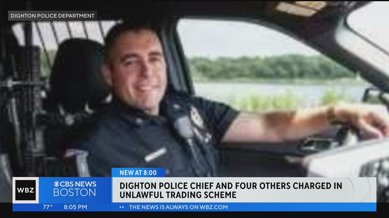 Dighton Police chief charged with insider trading - YouTube