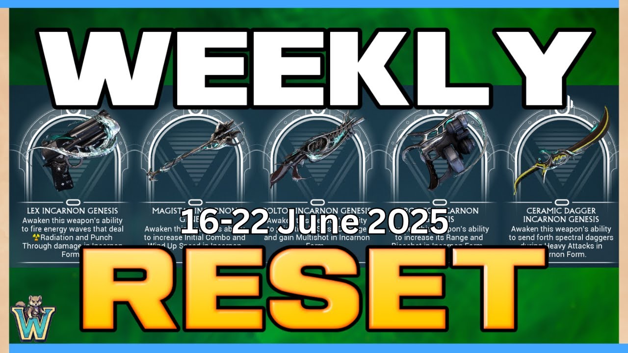 What Warframe Players Need to Know About the June 2025 Weekly Reset?