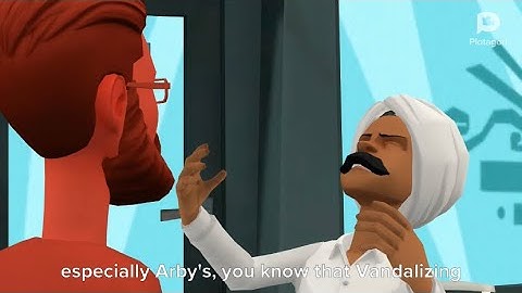 Revenant Manbuddy Vandalizes Arby’s/Grounded