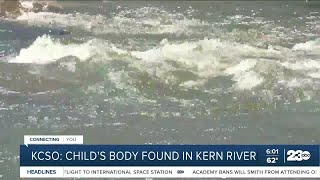 KCSO finds child's body in Kern River