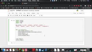 how to make snowflake in python for kids