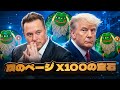 イーロンとトランプはフェイクか？ 次のページ x100の宝石はペペトかソラクシーか