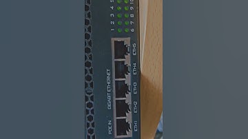Mikrotik router with the touch screen. please subscribe for more if you like the content.