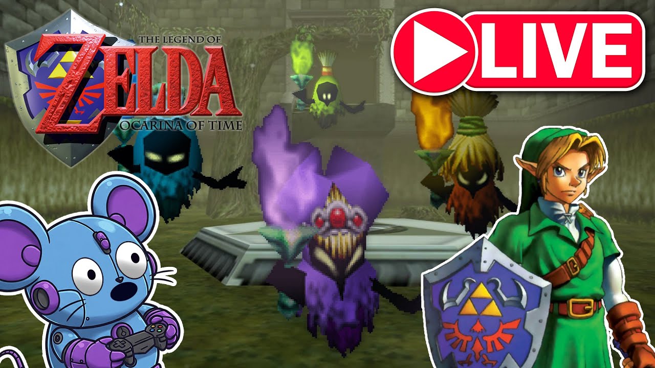 👻Ghosts Galore!👻 | Ocarina of Time Live! #ocarinaoftime #nintendo64