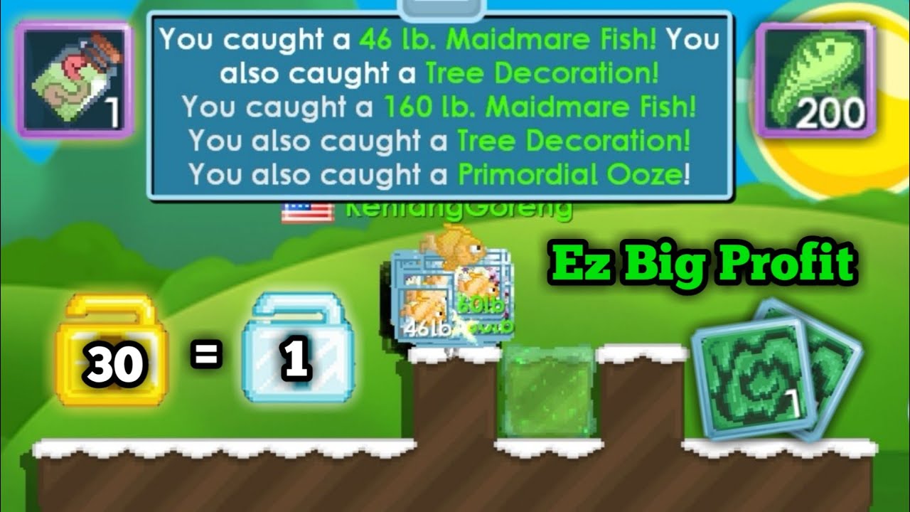 Try Farm OOZE | 200 Uranium Bait With Thanksgiving Rod ...