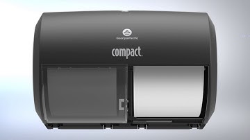 (SPANISH) Compact® Side By Side Tissue Dispenser- Operation Instructions