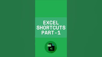 Top #Excel Shortcuts you must know 🤓💡 for formatting (Ctrl + Shift + 1–5) #ExcelTips #shorts