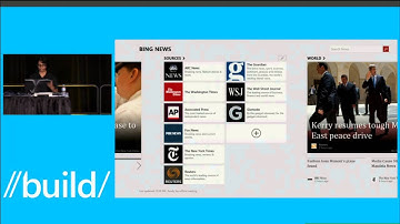 Build 2013 Creating Your First App Using XAML