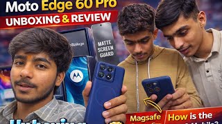 Moto Edge 60 Pro Unboxing 😍 Review for customer and Drop Test Majak kar rha hu bhai 😂