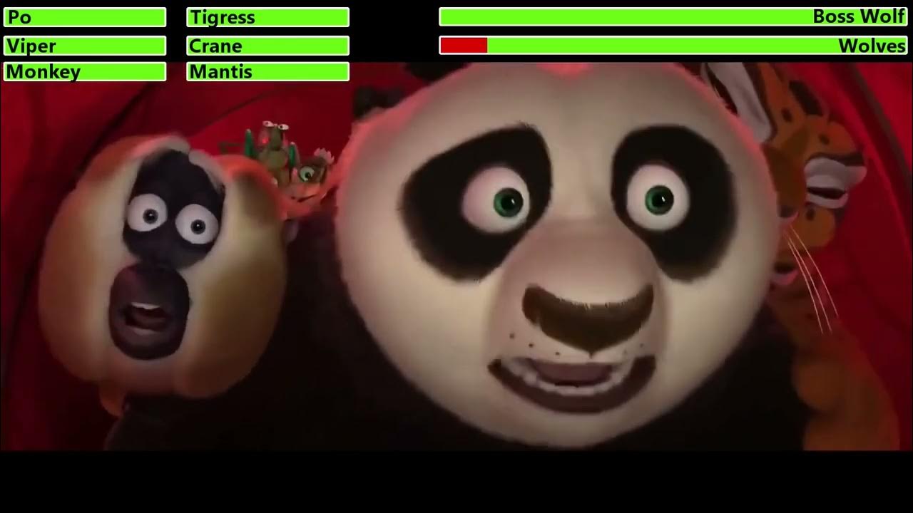Kung Fu Panda 2 (2011) Dragon Costume Battle with healthbars - YouTube