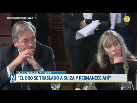 Bausili on Argentine gold: "It was moved to Switzerland and remains there" │N20:30│09-09-26