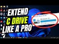 Best Way to Extend C Drive Space in Windows 11 – 100% Safe Method