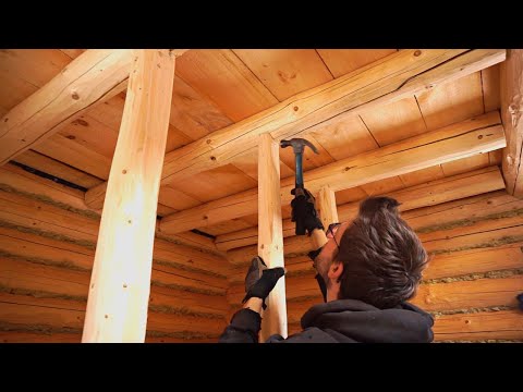 Building A Log Cabin 