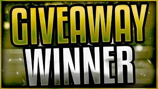 Giveaway winner!