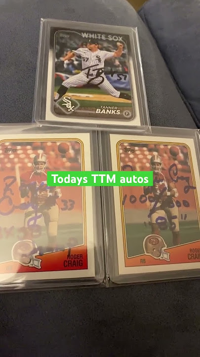 TTM Autographs #ttm #autographs #sports #sportscards #trending #viral #shorts #fyp