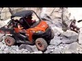 Polaris ranger xp 900 running little sluice on the rubicon trail