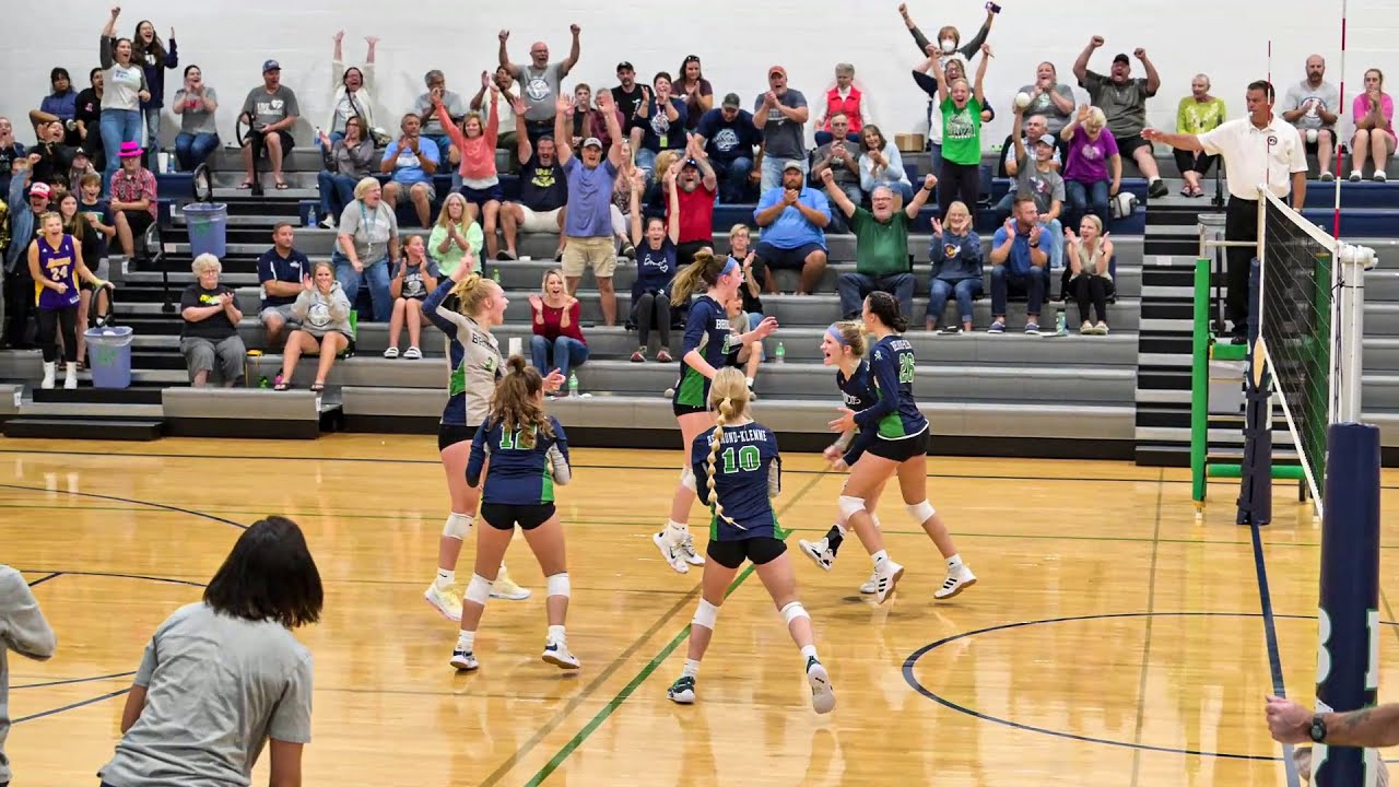 BelmondKlemme Volleyball Win vs North Iowa YouTube