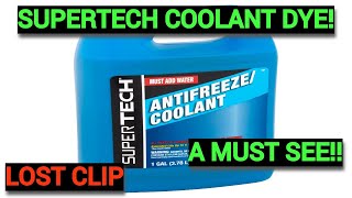 Celebrity SUPERTECH COOLANT DYE! HERE'S WHY! Profile