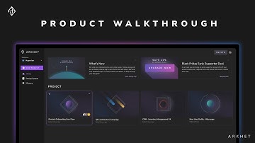 Arkhet AI Product Walkthrough