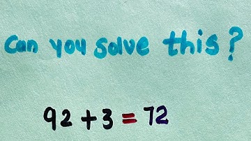 Maths Puzzle 🧩 Can you solve this ? #shorts#trending #quiz #puzzle #shortsfeed