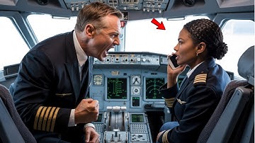Pilot Refuses to Fly with Black Copilot — Turns Pale When She Reveals She Owns the Aircraft