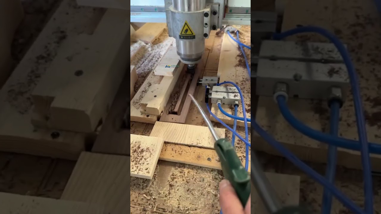 Walnut small wooden box, lamp line storage box # production process # carving process