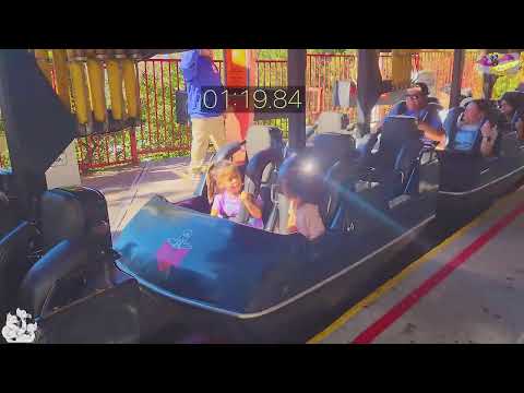 Ninja: On-Ride & Entrance to Exit Queue POV Arrow Suspended coaster Six Flags Magic Mountain 2025/26