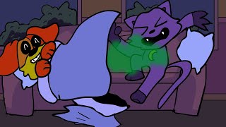Catnap has a Terrible Nightmare Bloopers | Smiling Critters Animation