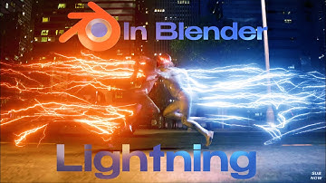 Flash ligthing Tutorial In Blender Particle System
