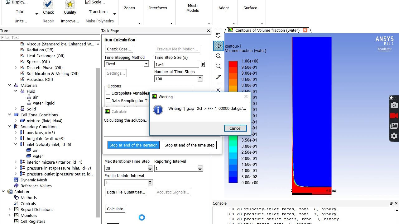 Step 3 (Transient) - ANSYS - VOF Impinging Jet Flow - YouTube