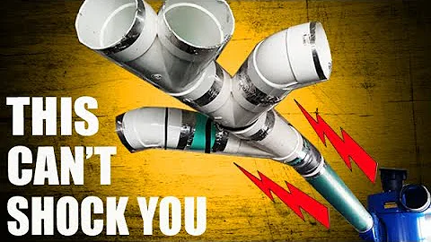 A "shocking" way to ground your shop dust collection