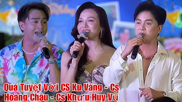 Quá Sôi Động Với Bộ Ba Cs Ku Vàng - Cs Hoàng Châu - Cs Khưu Huy Vũ Tại Tiệc Sinh Nhật Cô 9 Đàn Cò 