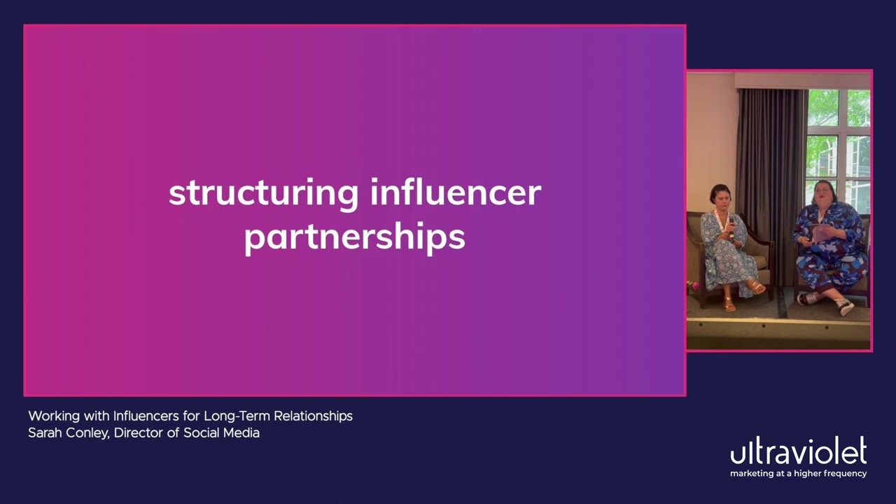 Working with Influencers for Long-Term Relationships
