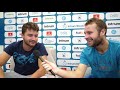 Brittisk dubbelseger - vinnarna intervjuade varandra