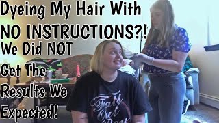 My Best Friend Dyes My Hair! | Talking about The Lion King, Christmas & Learning What Toner Is