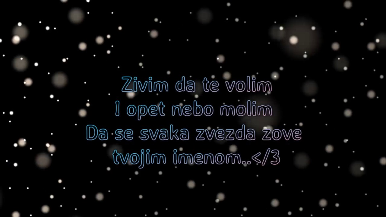 Da Li Znas Da Te Ne Volim Tekst