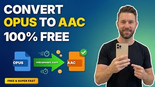 Convert OPUS Files to AAC Format Free Online | MiConvert.com