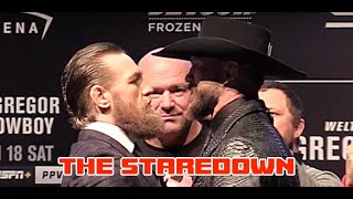 UFC 246 Staredown: Conor McGregor vs Cowboy Cerrone