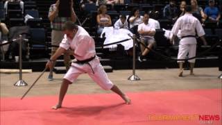 Eric Goldstein Traditional Unbladed Weapons at Gator Nationals 2012