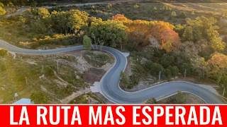“Así está la NUEVA Ruta 28 Asfaltada: de Taninga a Tanti🏍  | Hotel 🏨Abandonado 👻en las Sierras🏕”