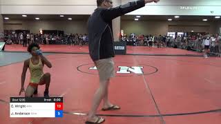 106 Lbs Quarterfinal - Caleb Wright, Ironclad Wrestling Club Vs Jack Anderson, Tennessee 5c33