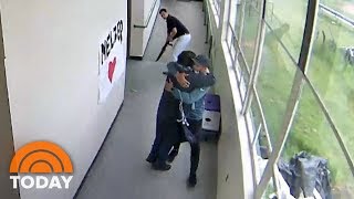 Video Shows Coach Disarming And Then Hugging Student At High School | TODAY