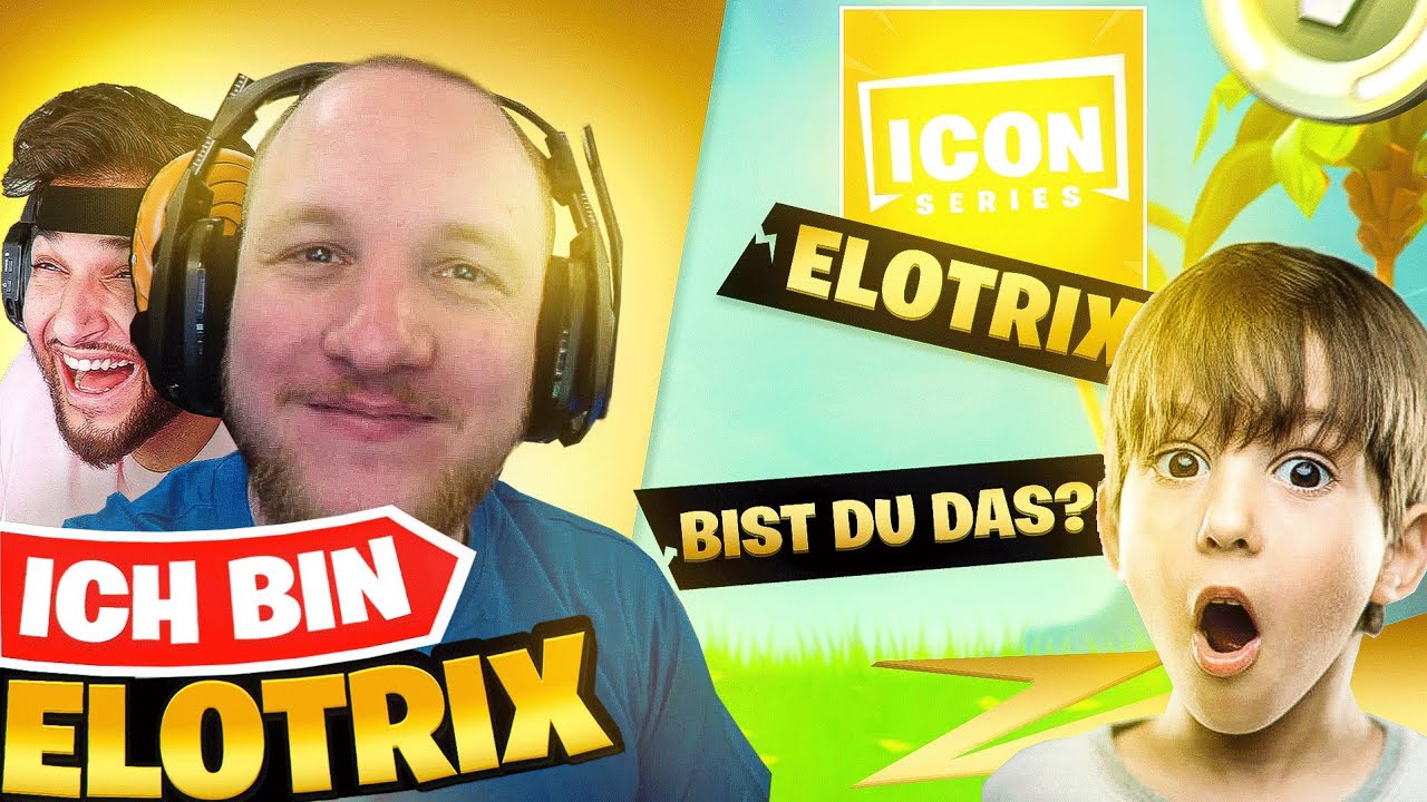 ER DENKT ICH BIN ELOTRIX 😂😭 (Fortnite Random Squads)