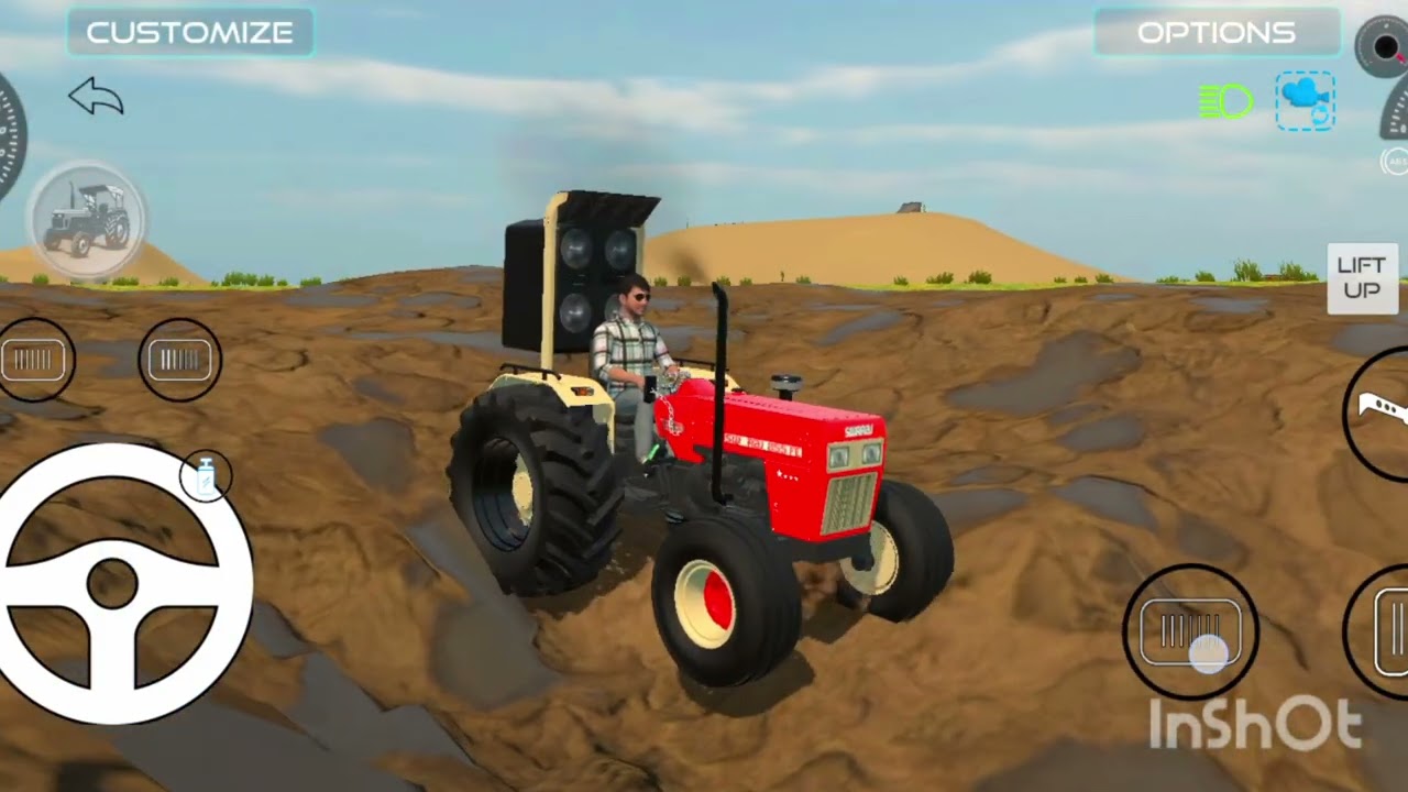 इंडियन हैवी ट्रैक्टर गेम आज हम चलाएंगे इंडियन हैवी ट्रैक्टर गेम बच्चों के लिए भी अच्छा है Indian🇮🇳