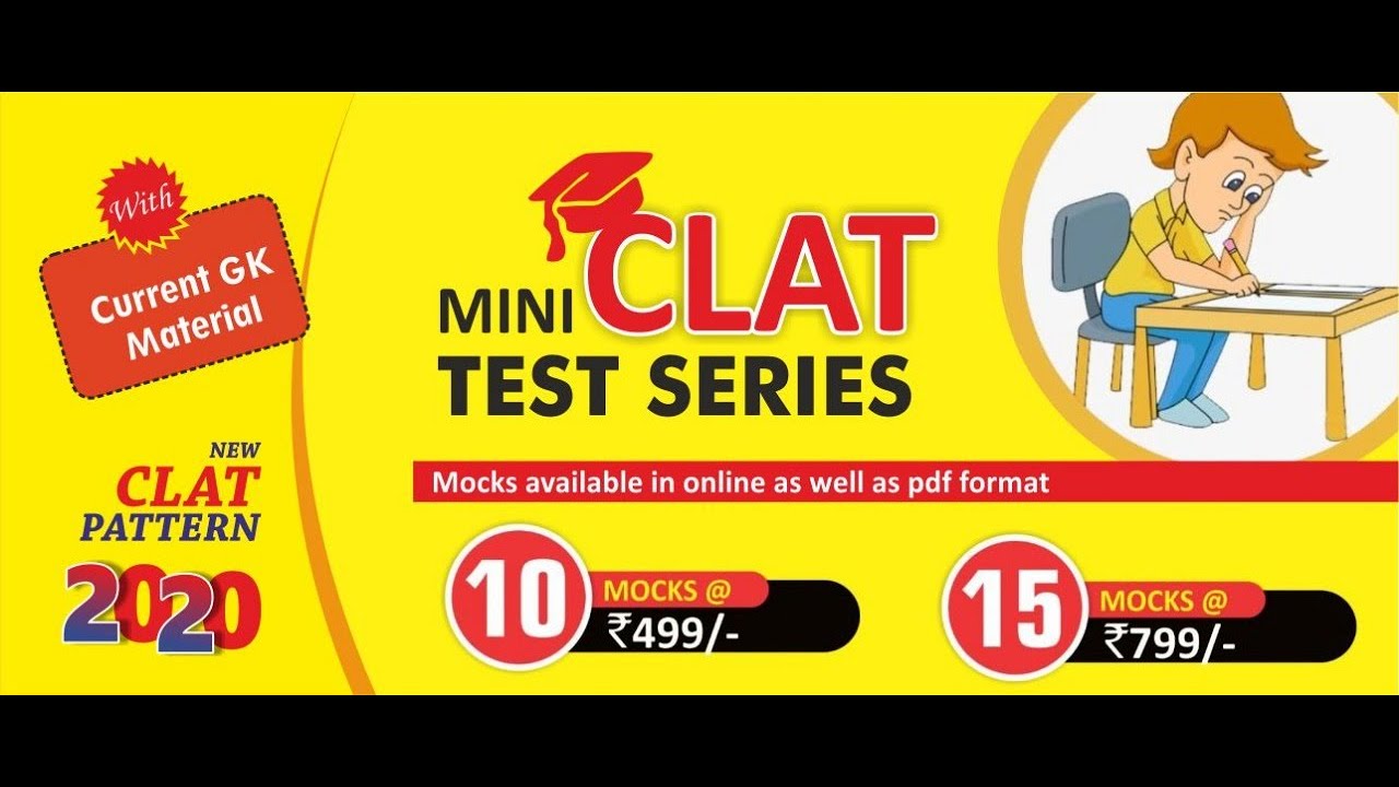 CLAT Mini test series