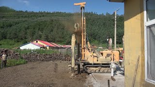 How To Drill A Water Well By DTH Air Drilling In China